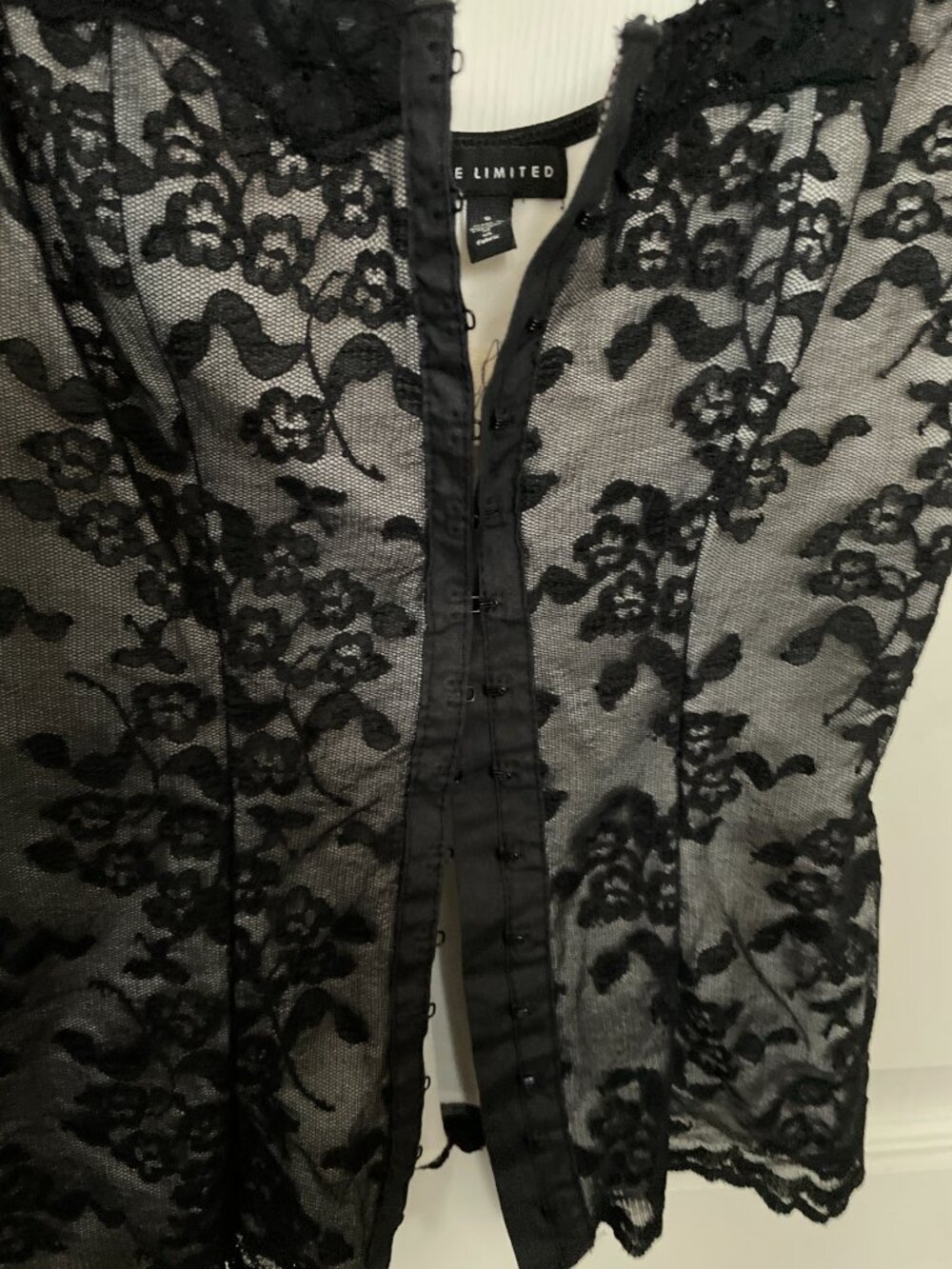 The Limited Black Lace Tank Top - Picture 5 of 6